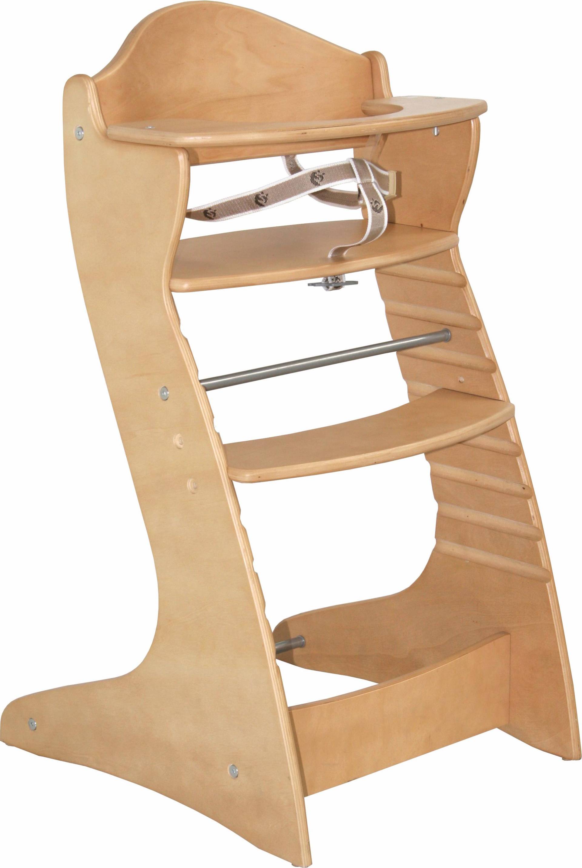 roba® Hochstuhl »Treppenhochstuhl Chair up, natur«, aus Holz von Roba®