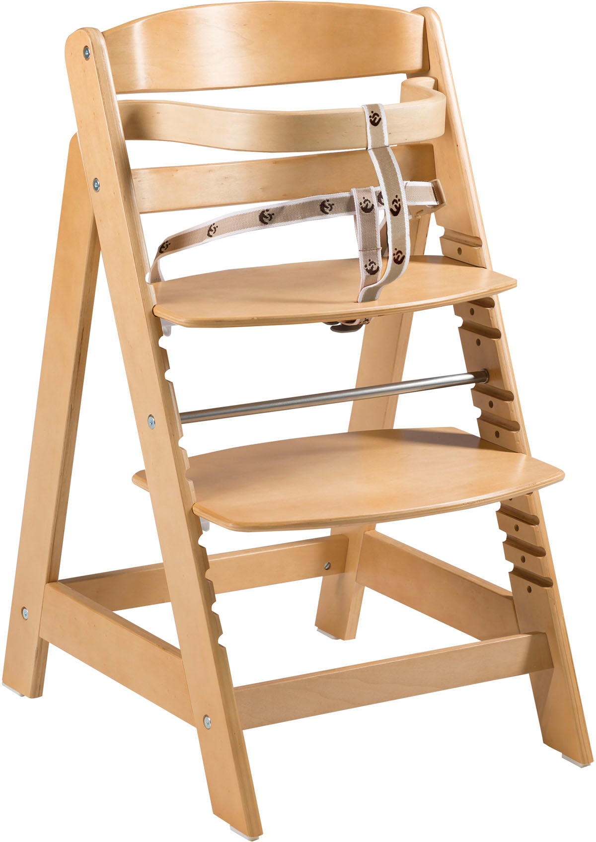 roba® Hochstuhl »Treppenhochstuhl Sit Up Click, natur«, aus Holz von Roba®