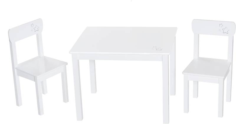 roba® Kindersitzgruppe »Little Stars, weiss«, (3 tlg.) von Roba®