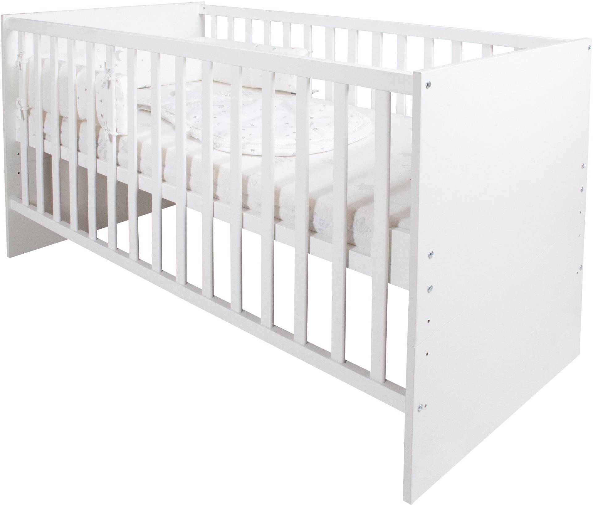 roba® Babybett »safe asleep® Sternenzauber«, (4 tlg.), inkl. Matratze, Nestchen und Schlafsack von Roba®