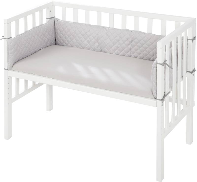 roba® Beistellbett »2in1 roba Style, weiss«, mit Matratze, Nestchen und Sicherheitsbarriere von Roba®