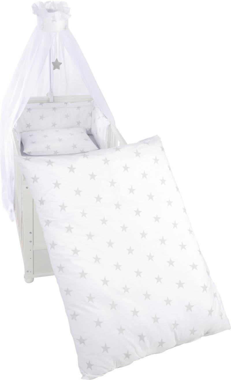 roba® Himmelbettgarnitur »Little Stars«, 4tlg., mit Bettwäsche, Nestchen und Himmel von Roba®