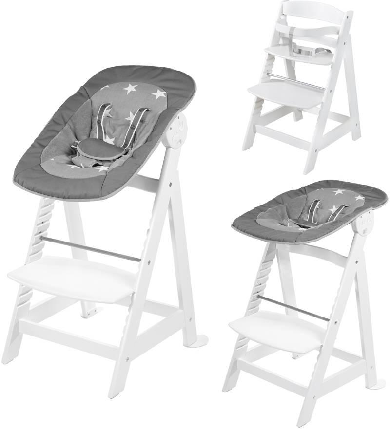 roba® Hochstuhl »2-in-1 Set Born Up, Little Stars«, mit Neugeborenen-Aufsatz von Roba®