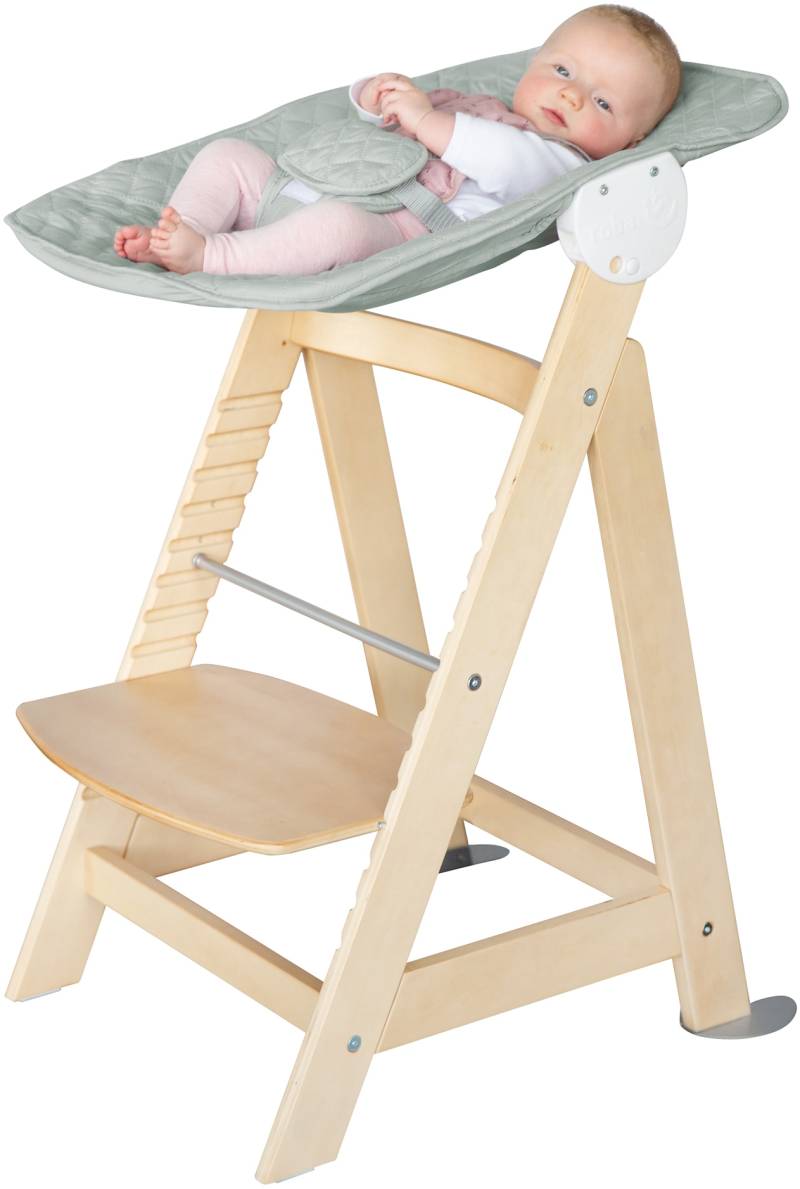 roba® Hochstuhl »Treppenhochstuhl 2-in-1 Set Style, Born Up«, mit Neugeborenen-Aufsatz von Roba®