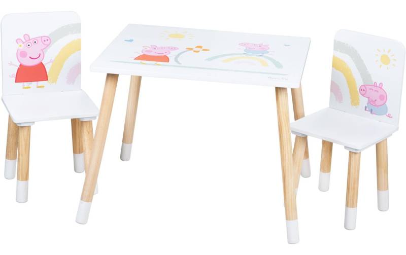 roba® Kindersitzgruppe »Peppa Pig Mehrfarbig; Rosa; Weiss« von Roba®