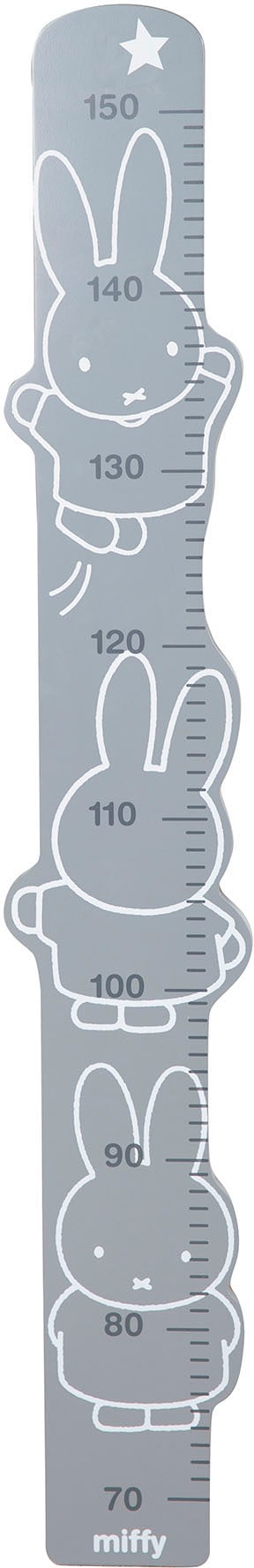 roba® Messlatte »miffy®, grau«, Skala von 70 cm bis 150 cm von Roba®