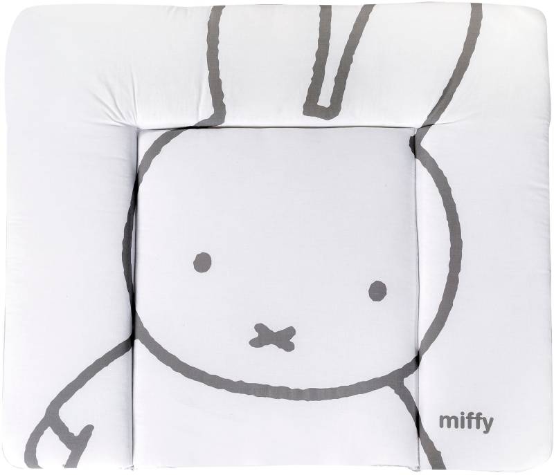 roba® Wickelauflage »miffy® Hase, weiss & grau, 85 x 75 cm« von Roba®