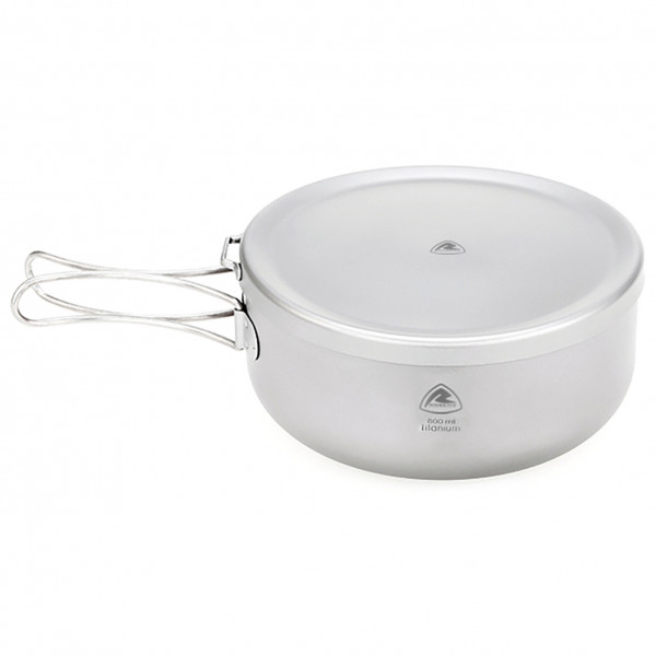 Robens - Ori Titanium Pot With Plate Lid - Topf Gr 14,3 x 6,3 cm grau Robens - Ori Titanium Pot With Plate Lid - Topf Gr 14,3 x 6,3 cm grau von Robens