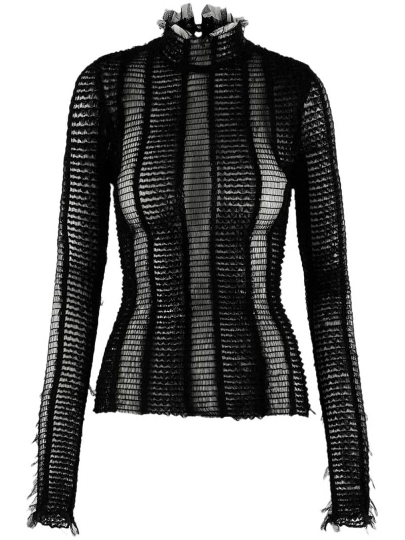 Roberta Einer Angel long-sleeve top - Black von Roberta Einer