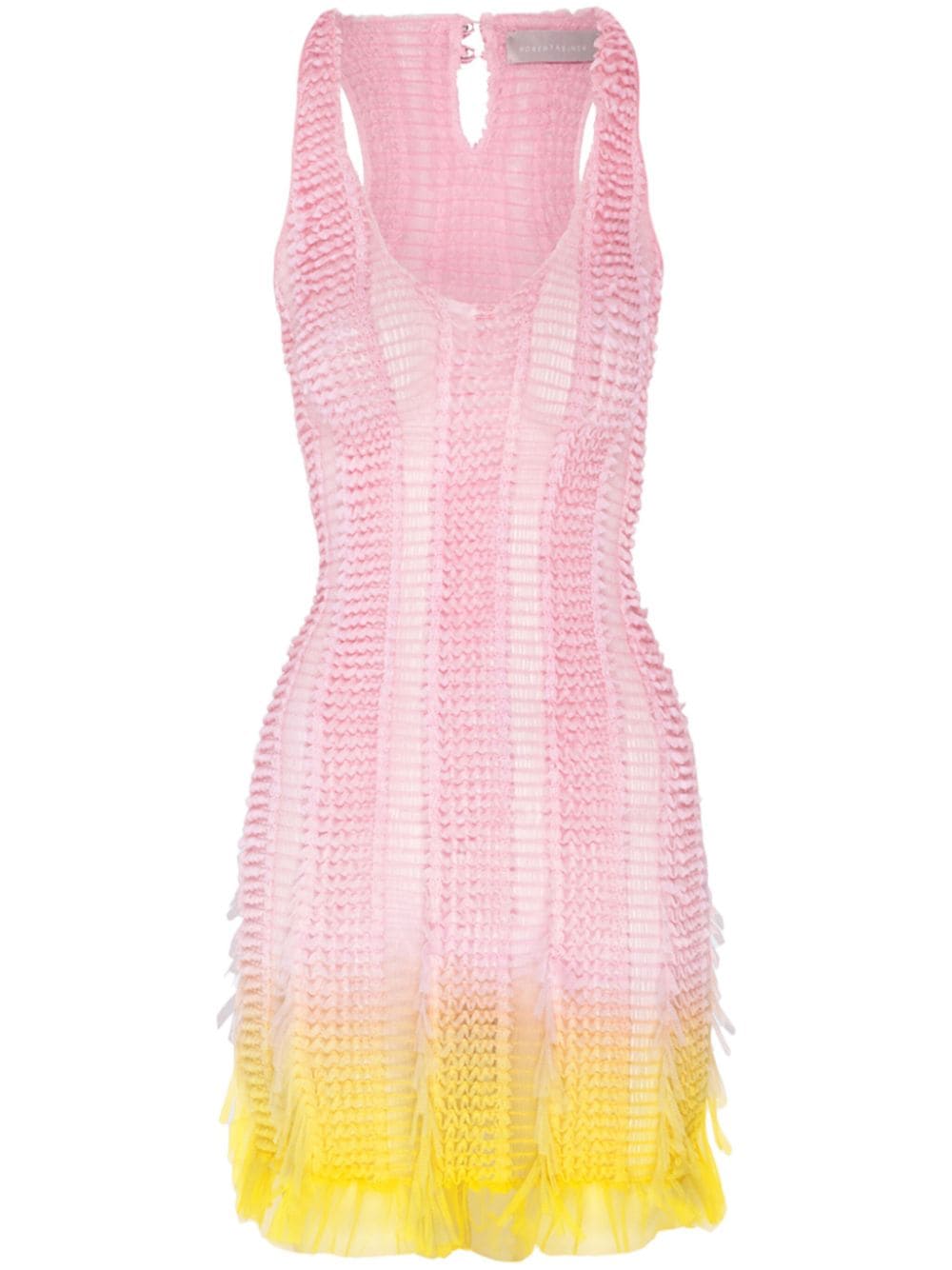 Roberta Einer Angel mini dress - Pink von Roberta Einer