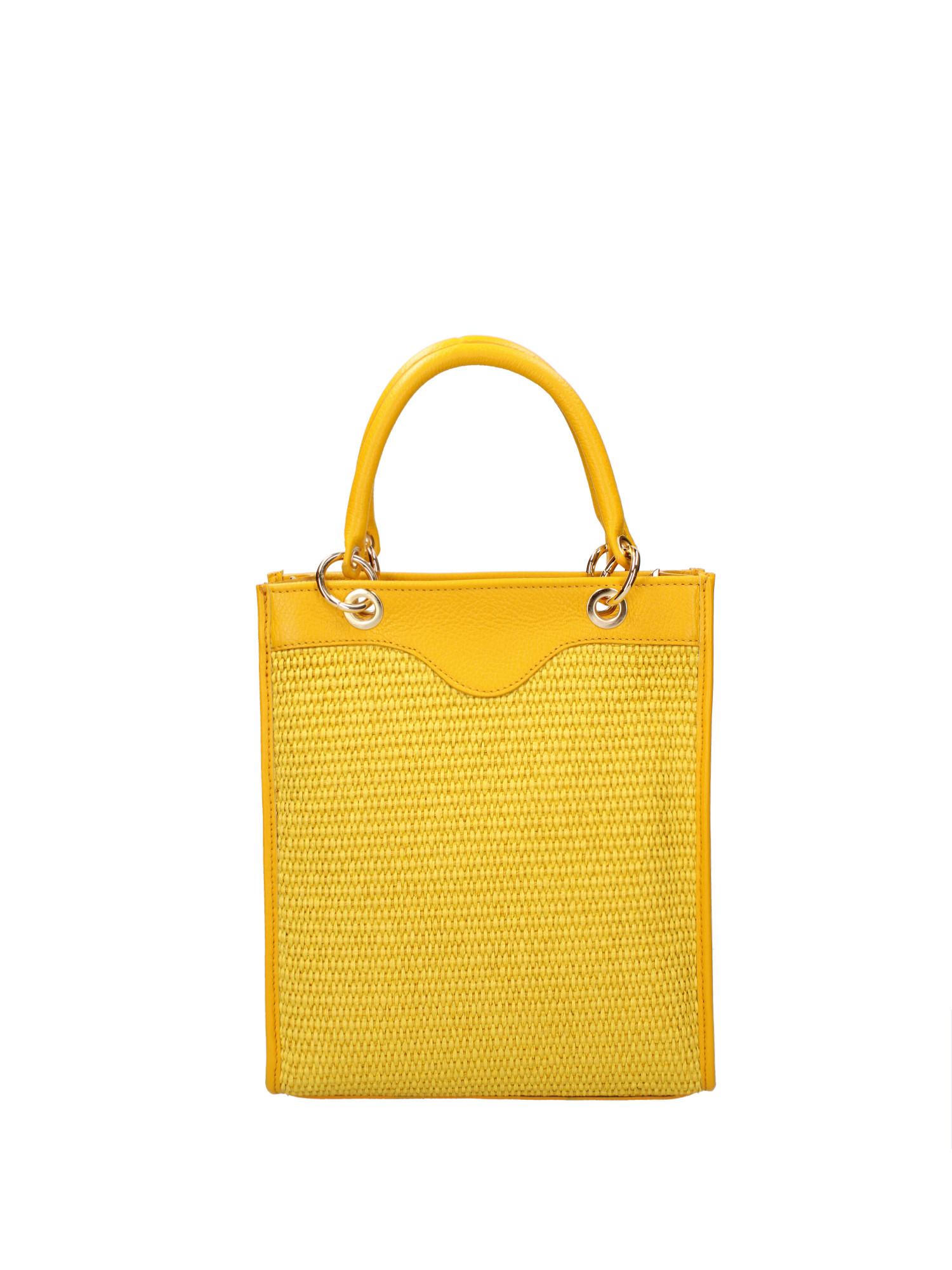 Handtasche Damen Gelb Bunt ONE SIZE von Roberta Rossi