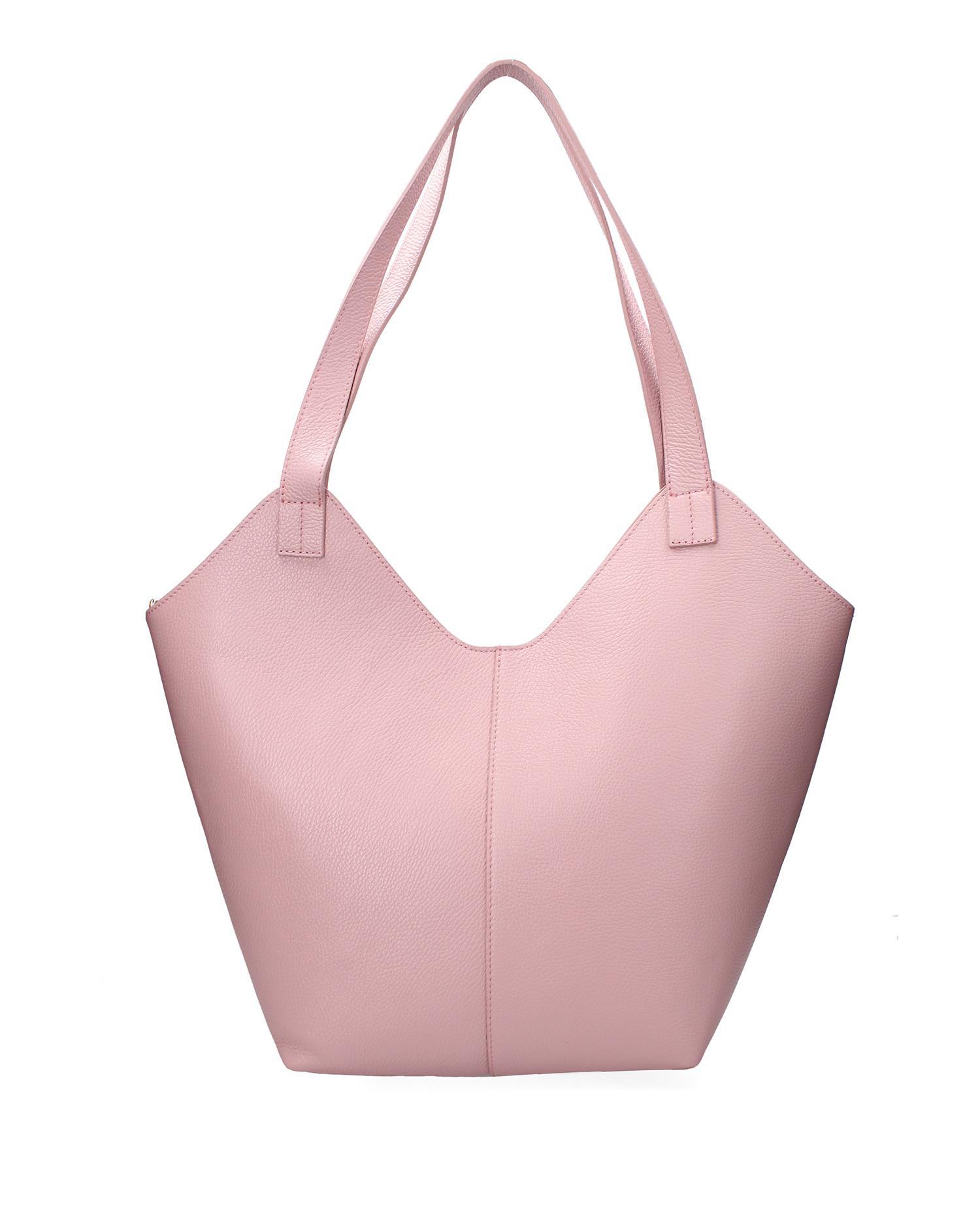 Hobo Tasche Damen Pink ONE SIZE von Roberta Rossi