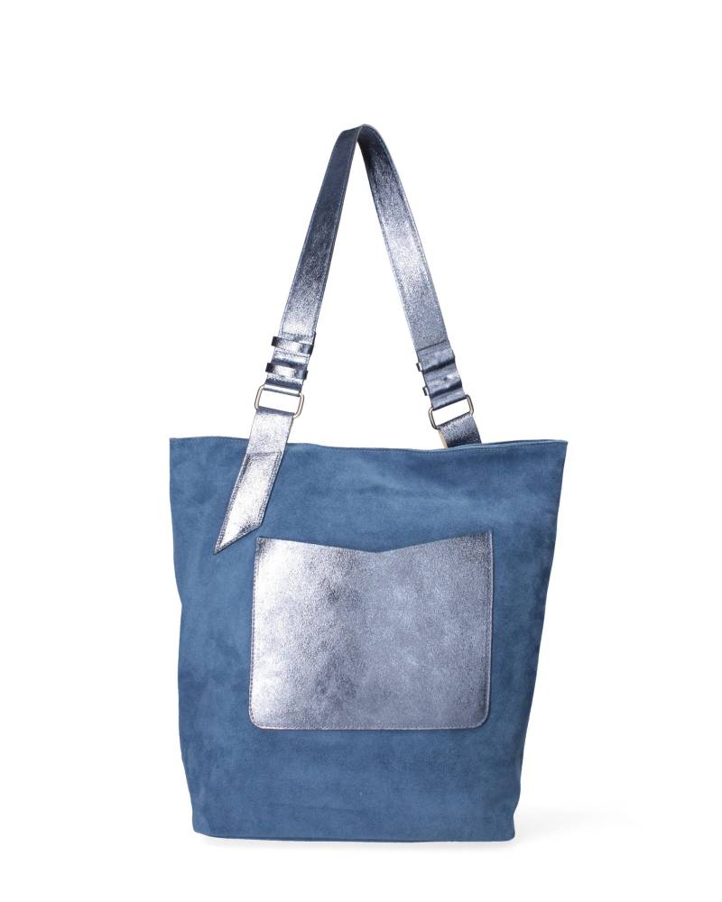 Schultertasche Damen Blau ONE SIZE von Roberta Rossi