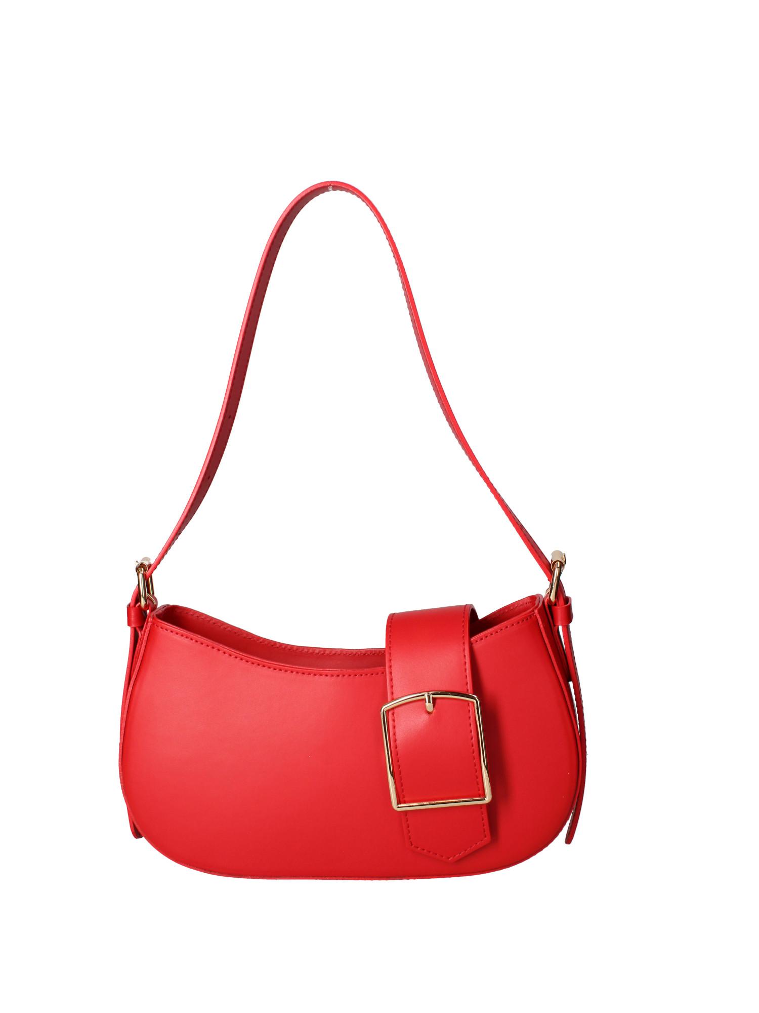 Schultertasche Damen Rot Bunt ONE SIZE von Roberta Rossi