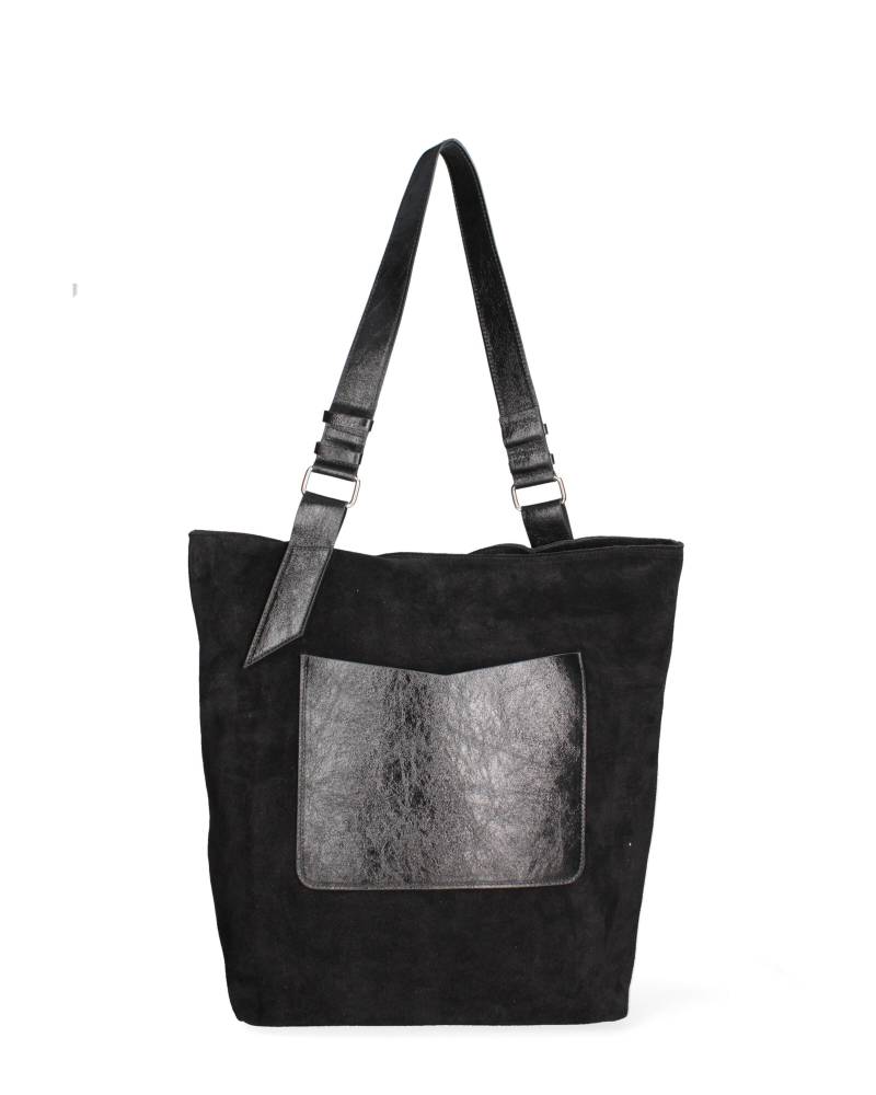 Schultertasche Damen Schwarz ONE SIZE von Roberta Rossi