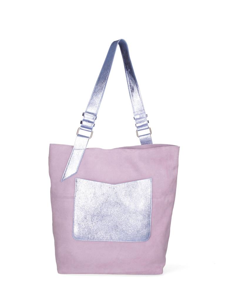 Schultertasche Damen Violett Bedruckt ONE SIZE von Roberta Rossi