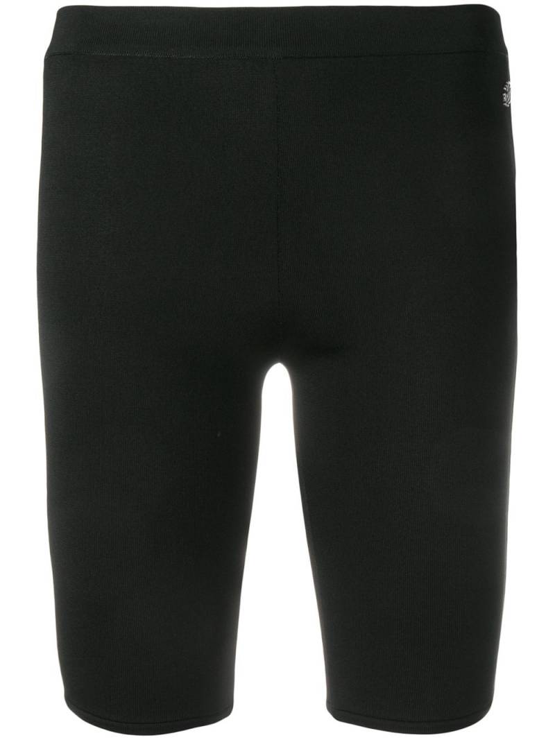 Roberto Cavalli Black Short Leggings - 05051 BLACK von Roberto Cavalli