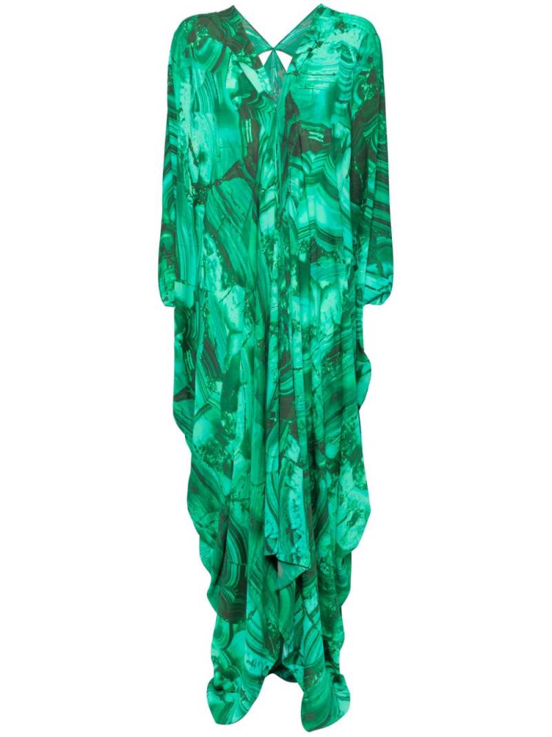 Roberto Cavalli Caftan dress - Green von Roberto Cavalli