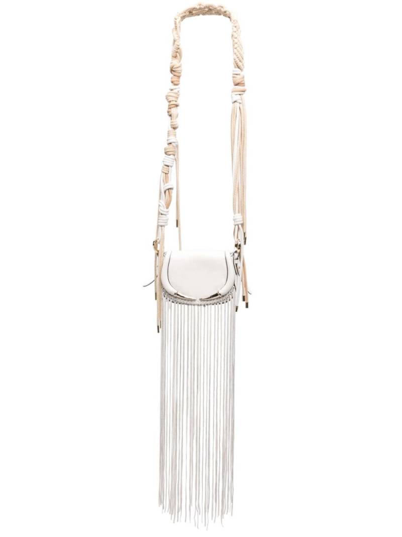 Roberto Cavalli Fang Bag fringed shoulder bag - Neutrals von Roberto Cavalli