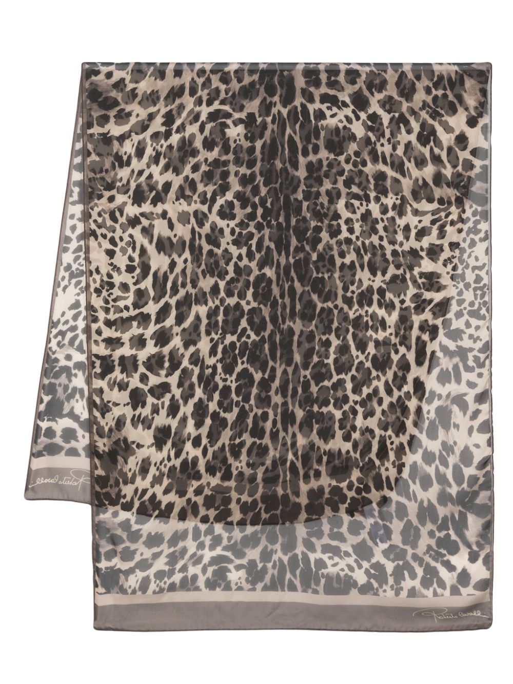 Roberto Cavalli Queen of Sicily-print scarf - Neutrals von Roberto Cavalli