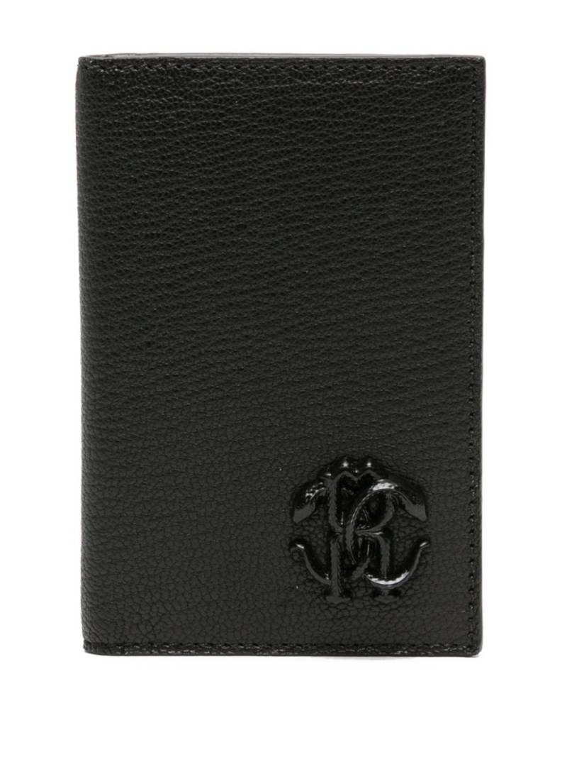 Roberto Cavalli RC-plaque bi-fold cardholder - Black von Roberto Cavalli