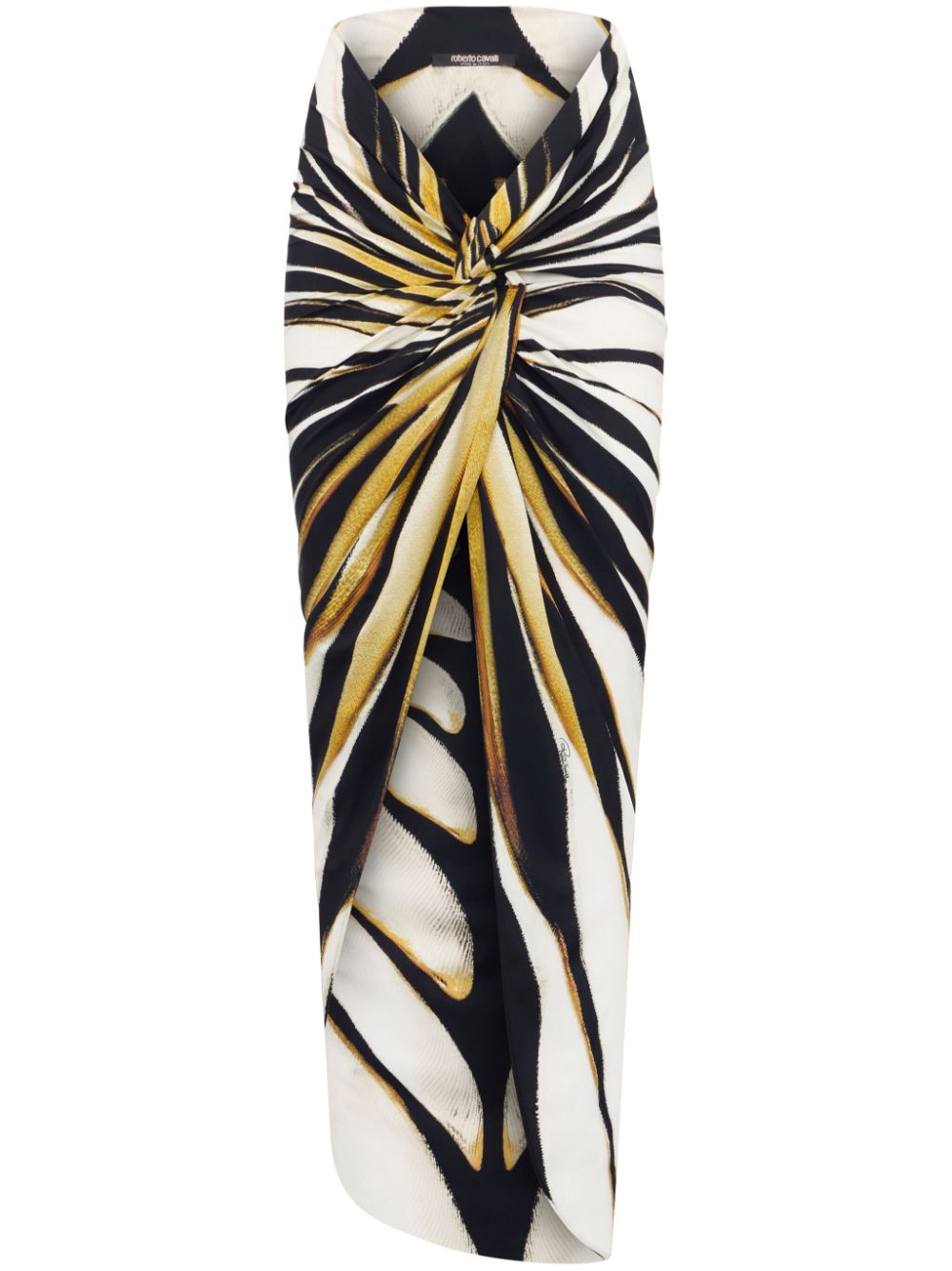 Roberto Cavalli Ray of Gold-print pareo von Roberto Cavalli