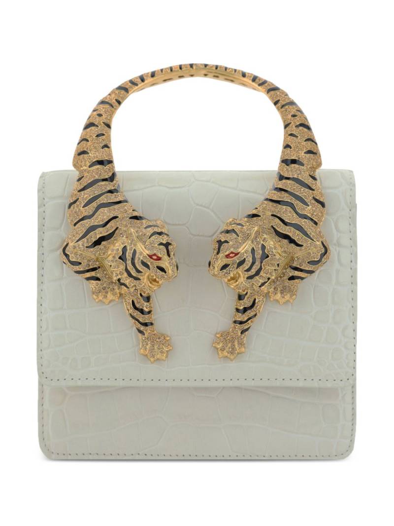 Roberto Cavalli Roar handbag - White von Roberto Cavalli