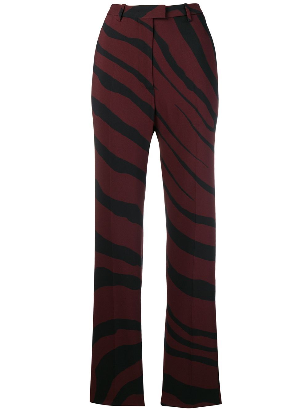 Roberto Cavalli Zebra print trousers - Red von Roberto Cavalli