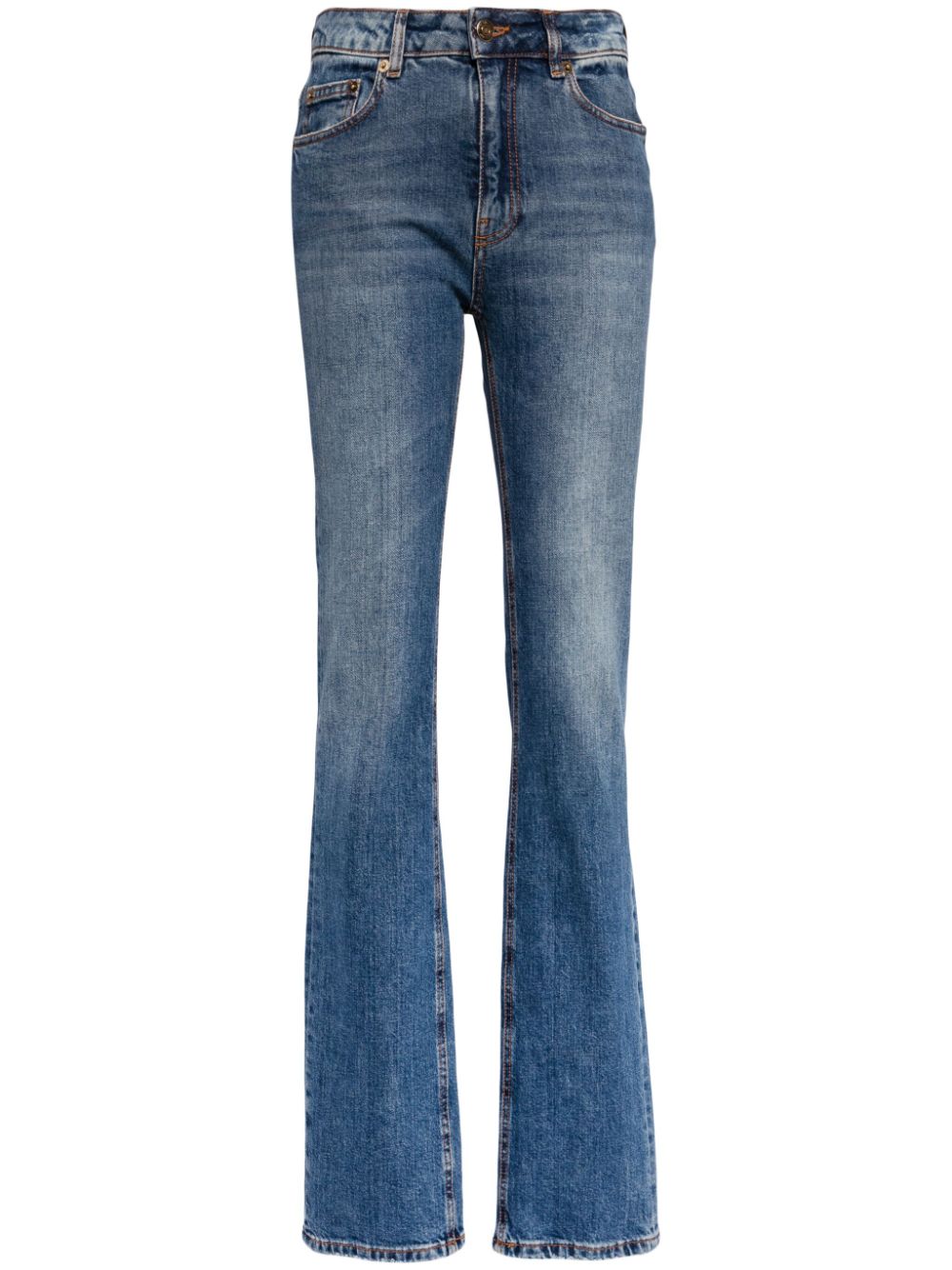 Roberto Cavalli high-rise straight-leg jeans - Blue von Roberto Cavalli