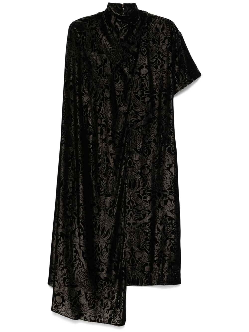 Roberto Cavalli jacquard midi dress - Black von Roberto Cavalli