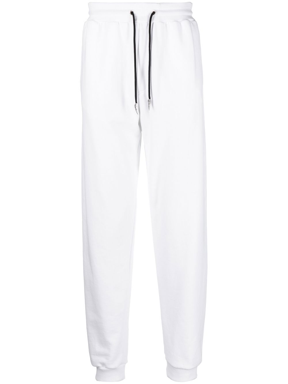 Roberto Cavalli logo-print cotton track pants - White von Roberto Cavalli