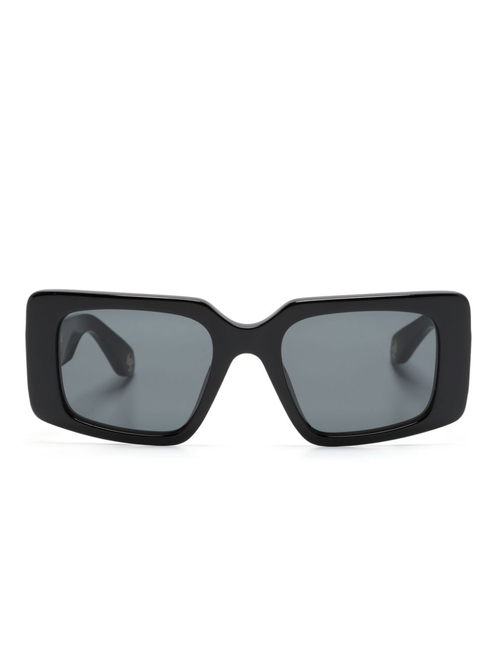 Roberto Cavalli rectangle-frame sunglasses - Black von Roberto Cavalli