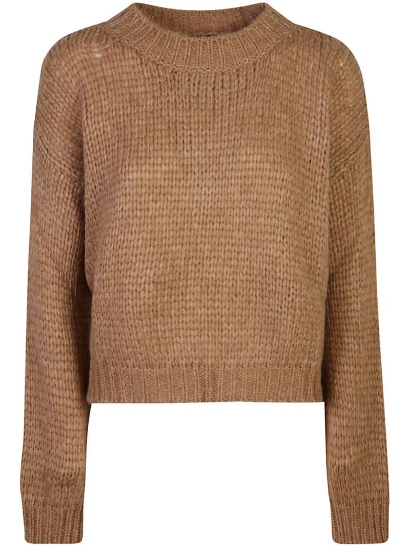 Roberto Collina Crew neck jumper - Brown von Roberto Collina