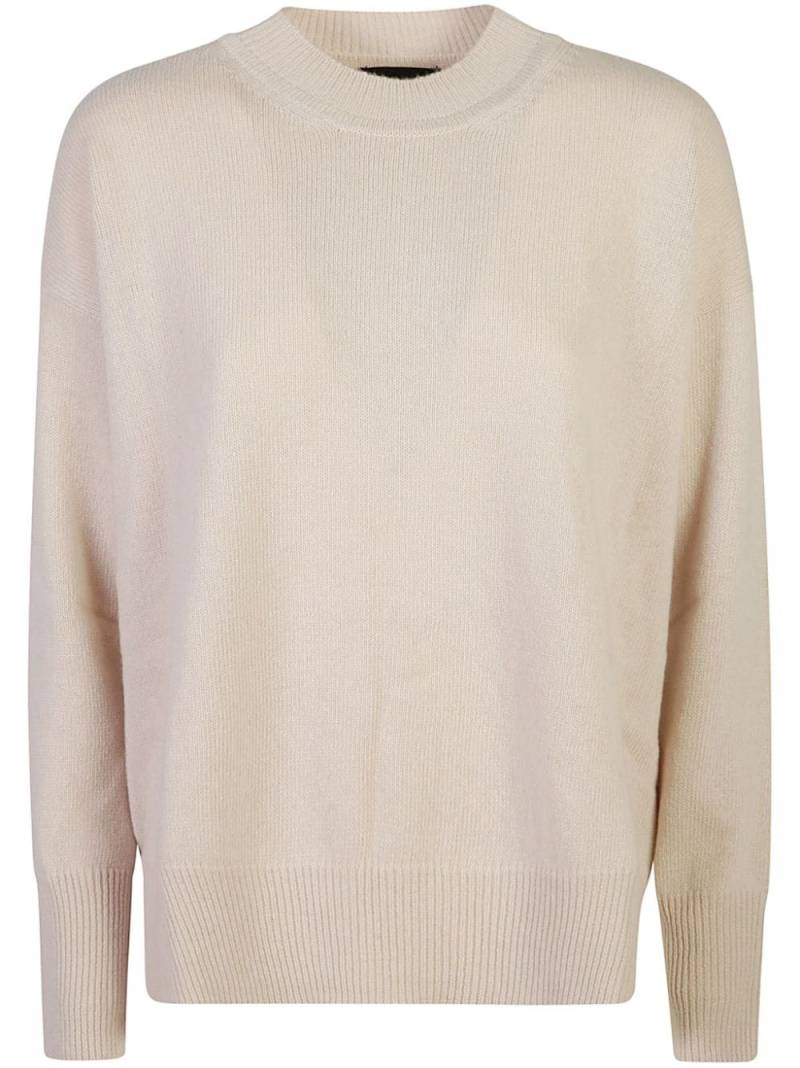 Roberto Collina Drop shoulder jumper - Neutrals von Roberto Collina