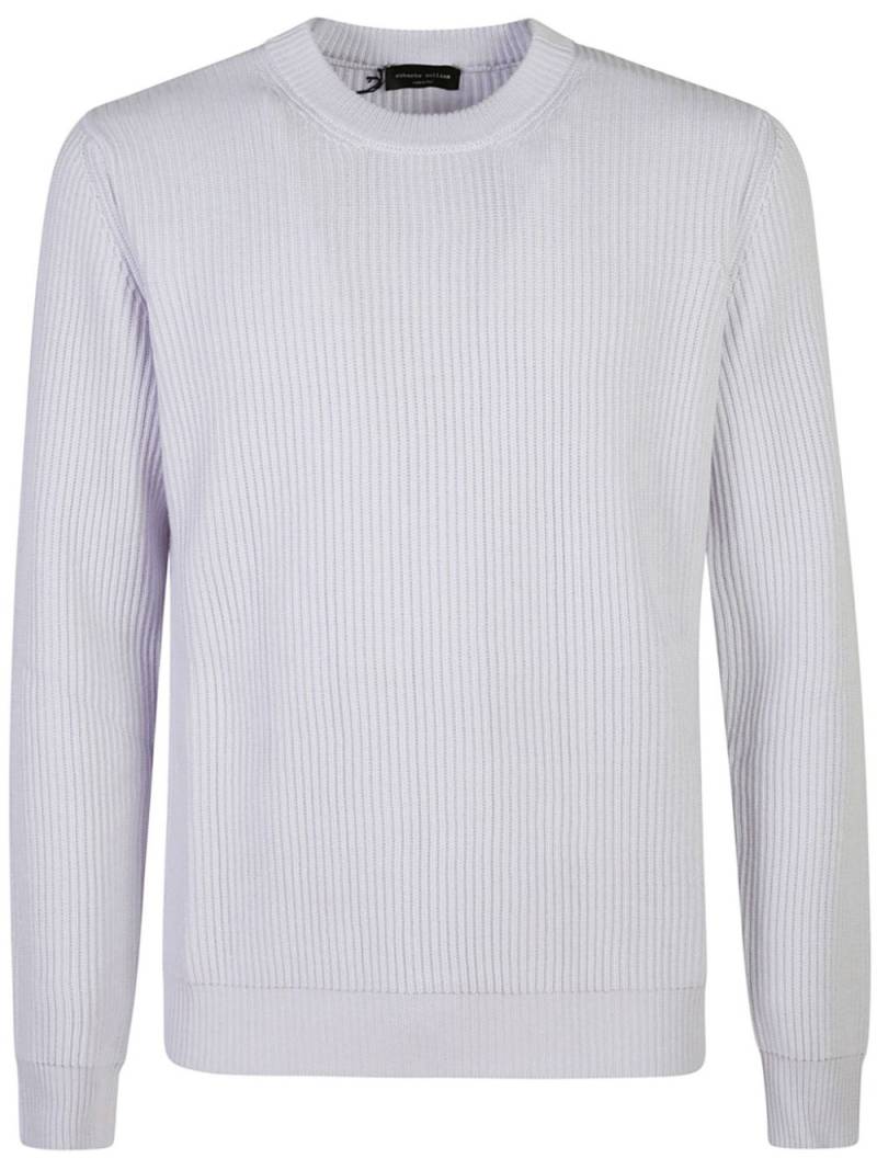 Roberto Collina Ribbed-knit jumper - White von Roberto Collina