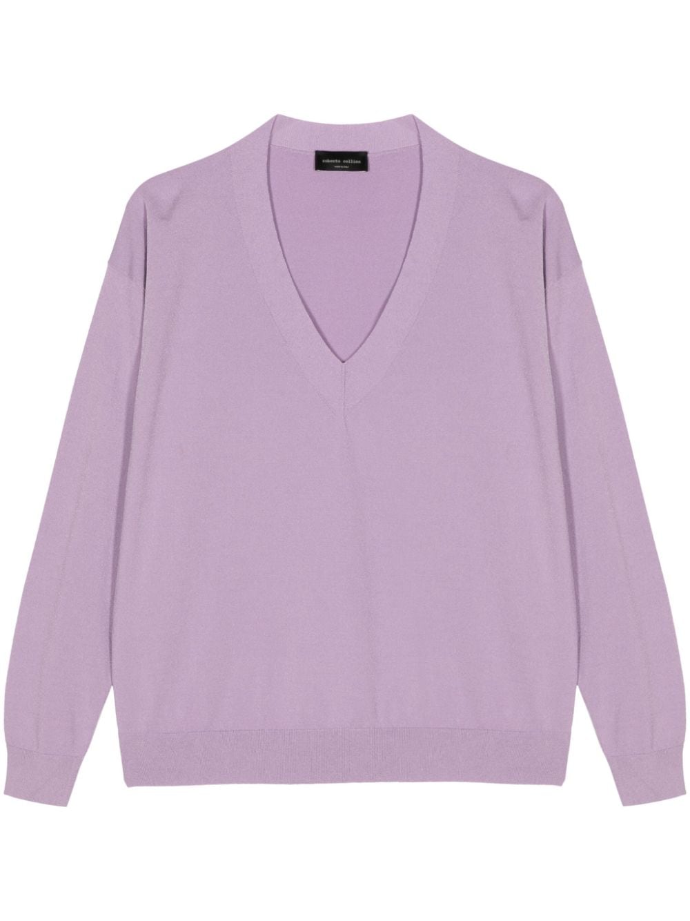 Roberto Collina V-neck jumper - Purple von Roberto Collina