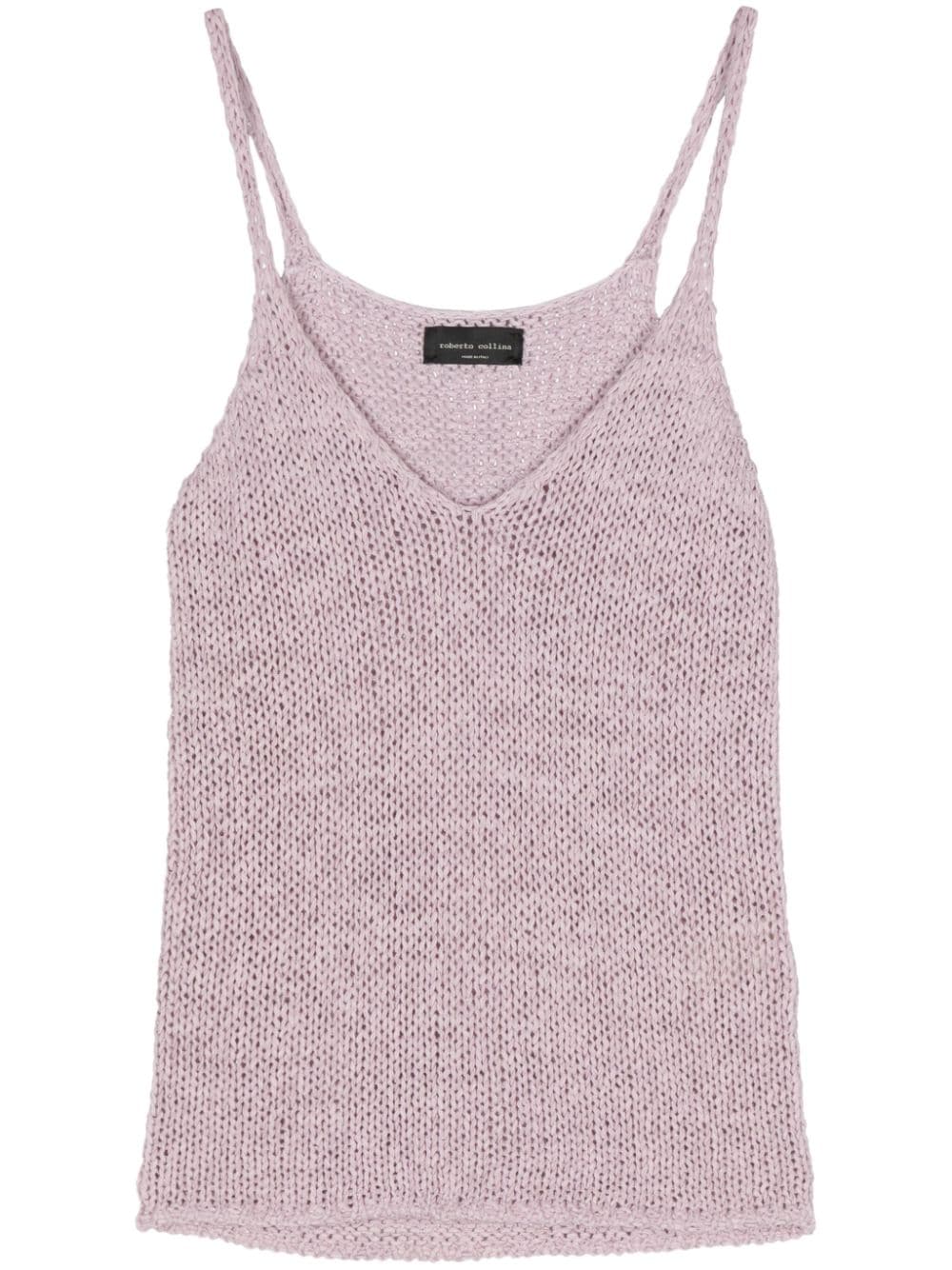 Roberto Collina V-neck tank top - Purple von Roberto Collina