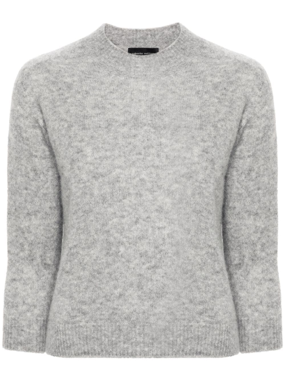 Roberto Collina brushed sweater - Grey von Roberto Collina