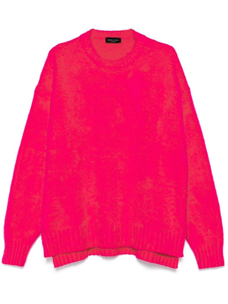 Roberto Collina brushed sweater - Pink von Roberto Collina