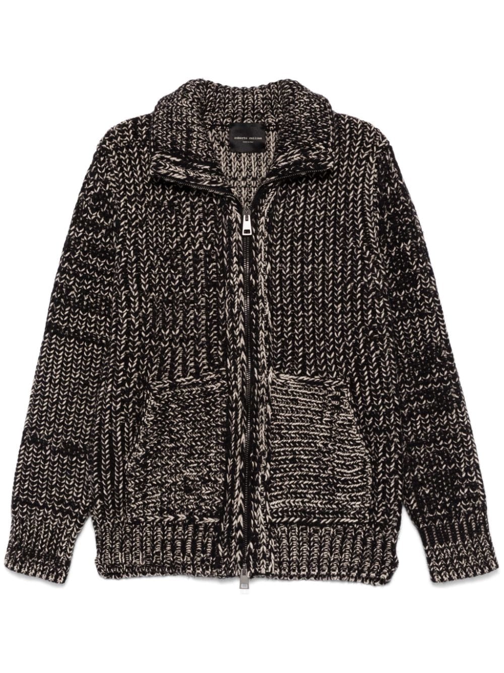 Roberto Collina chunky-knit cardigan - Black von Roberto Collina