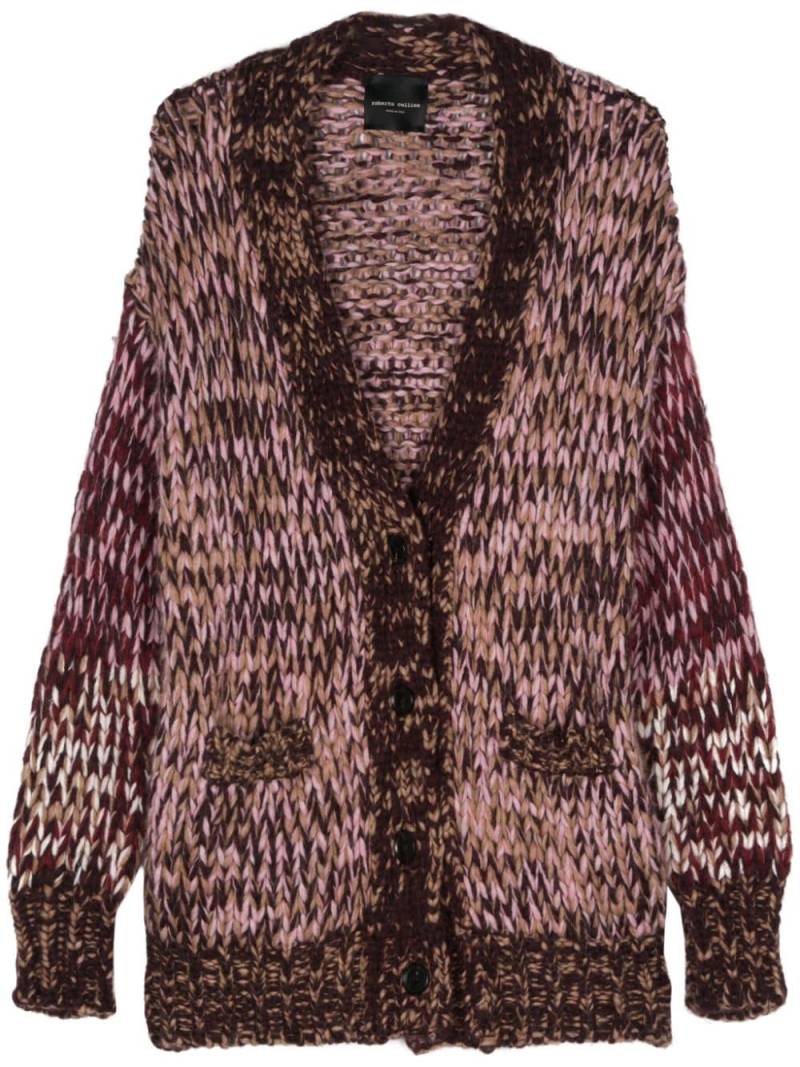 Roberto Collina chunky-knit cardigan - Pink von Roberto Collina