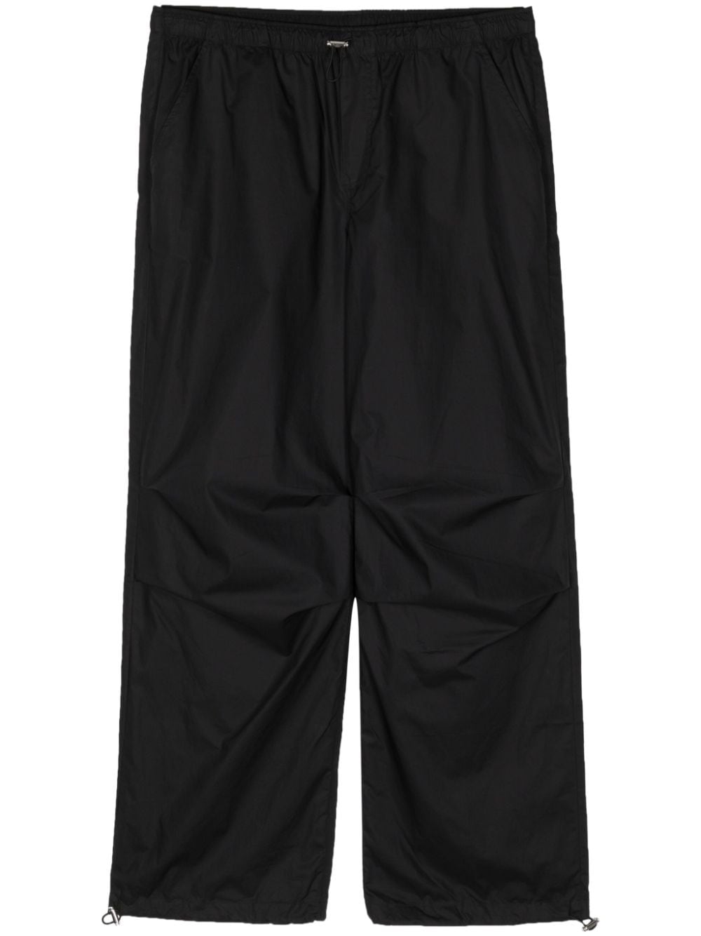 Roberto Collina cotton parachute trousers - Black von Roberto Collina