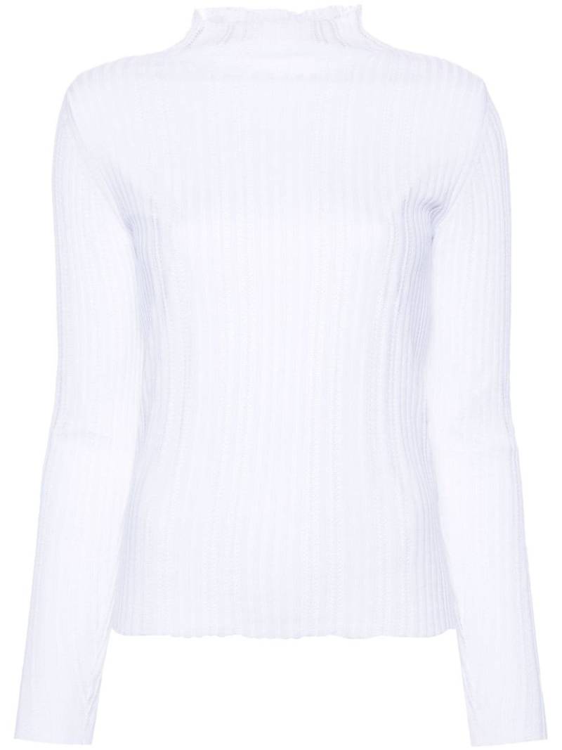 Roberto Collina cotton sweater - White von Roberto Collina