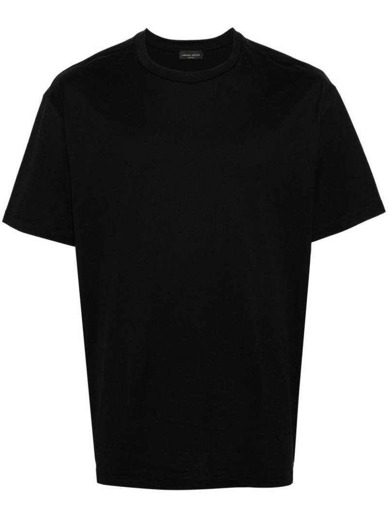 Roberto Collina crew-neck cotton T-shirt - Black von Roberto Collina