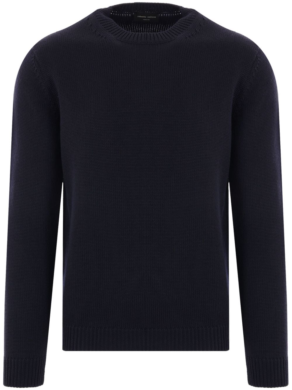 Roberto Collina crew-neck merino jumper - Blue von Roberto Collina