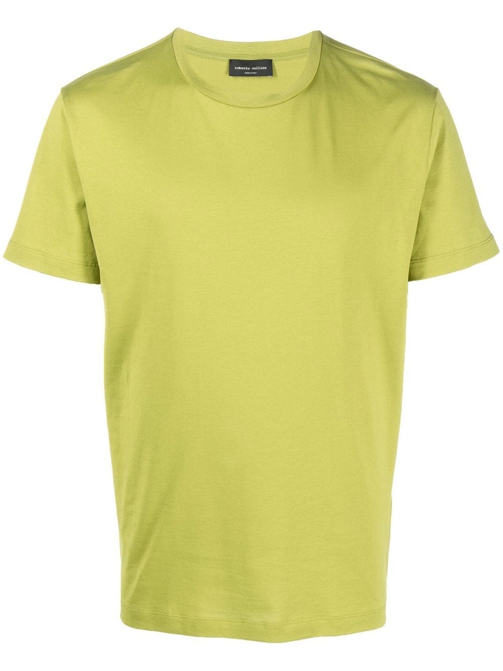 Roberto Collina crew-neck short-sleeved T-shirt - Green von Roberto Collina