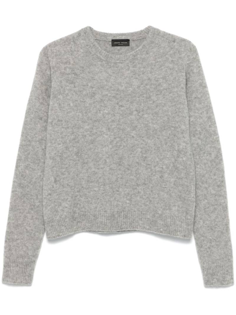 Roberto Collina crew-neck sweater - Grey von Roberto Collina