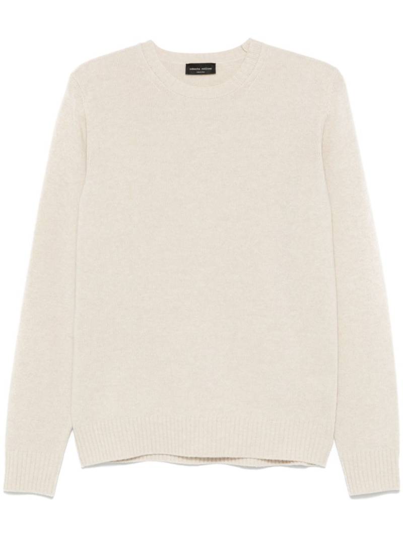 Roberto Collina crew-neck sweater - Neutrals von Roberto Collina