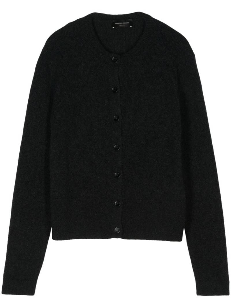 Roberto Collina cropped cardigan - Black von Roberto Collina