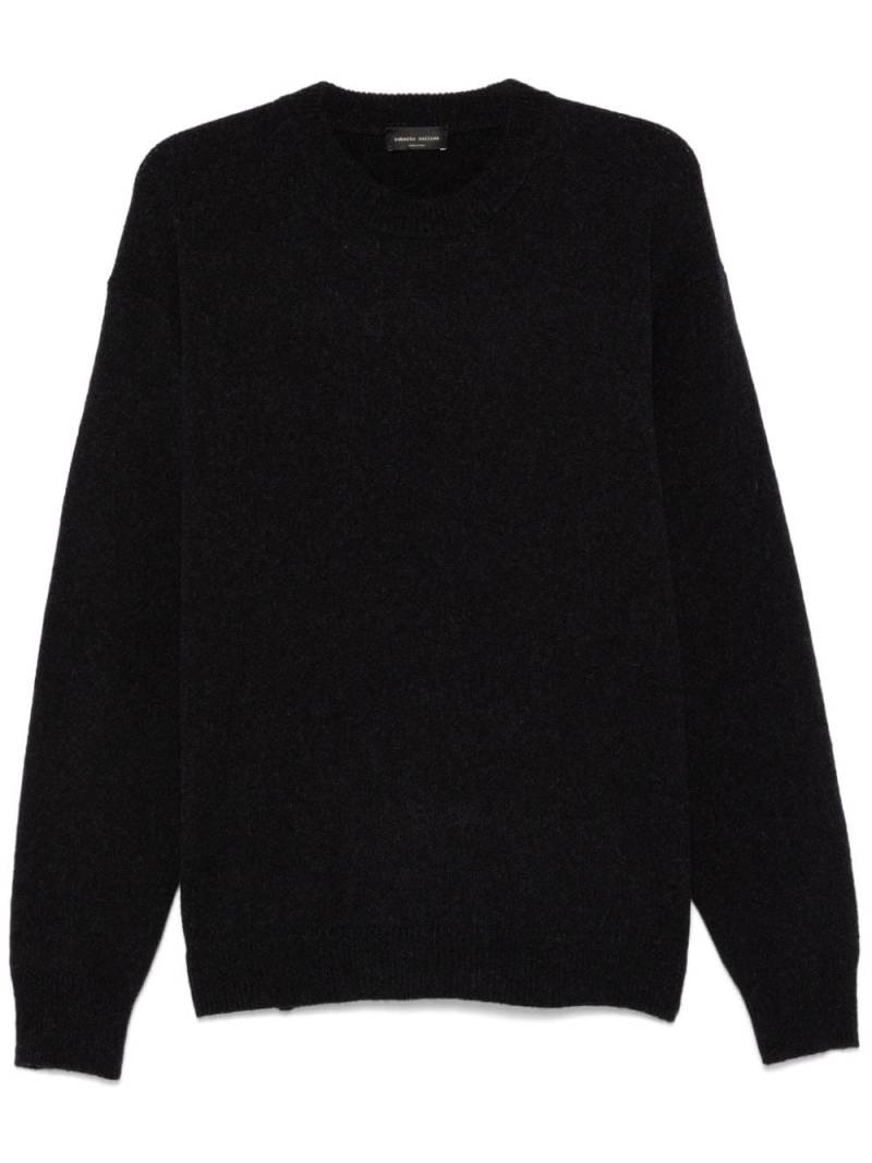 Roberto Collina drop-shoulder sweater - Black von Roberto Collina